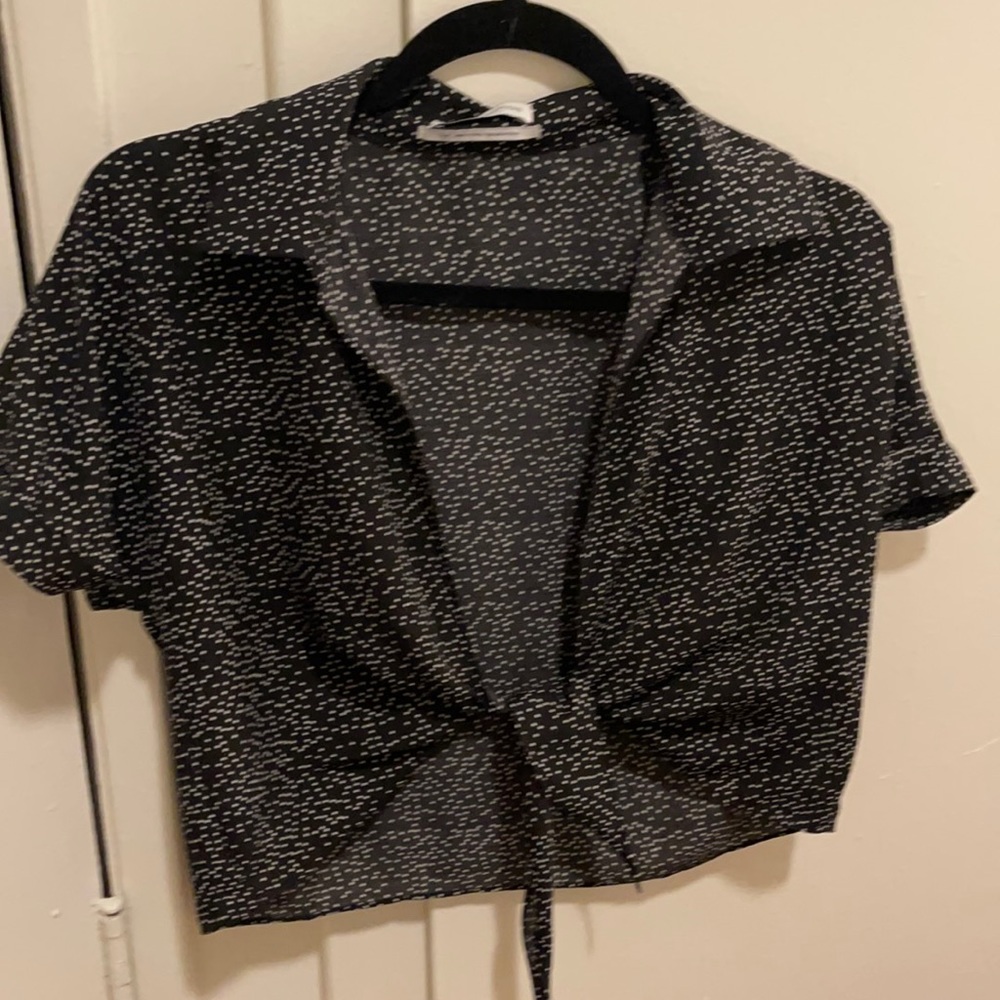 Polka dot top